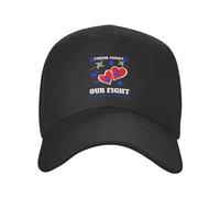 Mujer Hombre Snapback Cap, Su Lucha, Nuestra Lucha: Concientización sobre El Abuso Infantil Gorras Hip Hop Protección UV Sombrero Cómoda Gorra De Béisbol para Running Verano Aire Libre