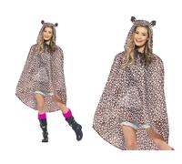 Mujer Hombre Unisex Animal Ponchos Impermeable Festival Disfraz Adulto
