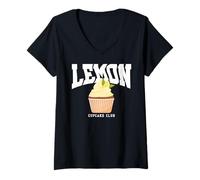 Mujer Homemade Cupcakes Recipe, Birthday Cakes, Lemon Cupcakes Camiseta Cuello V