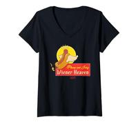 Mujer Honey Don’t! Wiener Heaven Camiseta Cuello V