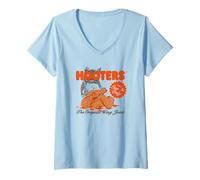 Mujer Hooters The One and Only Original Wing Joint Vintage Camiseta Cuello V