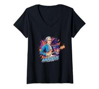 Mujer Hora de Amadeus Camiseta Cuello V