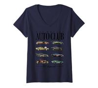 Mujer Hot Wheels - Auto Club Camiseta Cuello V
