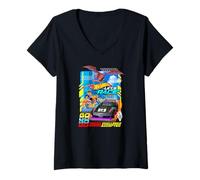 Mujer Hot Wheels Let's Race - Carrera hacia el éxito Camiseta Cuello V
