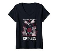 Mujer House of The Dragon I've Got A Dragon Camiseta Cuello V