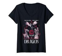 Mujer House of The Dragon I've Got A Dragon Camiseta Cuello V
