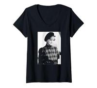 Mujer HRH Princesa Diana Royal Braemar Highland Juegos Camiseta Cuello V
