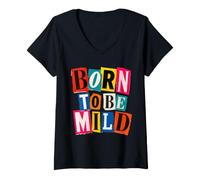 Mujer Humor inexpresivo sarcástico Gen X Boomer Nostalgia Anti-ajetreo Camiseta Cuello V