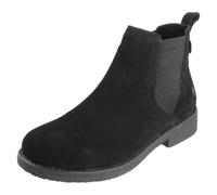 Mujer Hush Puppies Botines de Ante con Lateral Cremallera Y 3CM Bloque Tacón -