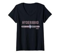 Mujer Hyderabad India | Vacation Travel Camiseta Cuello V
