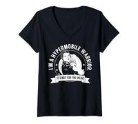Mujer Hypermobile Warrior NFTW Camiseta Camiseta Cuello V