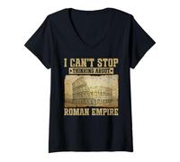 Mujer I Can't Stop Thinking About Roman Empire Camiseta Cuello V