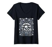 Mujer I Do It For The Tacos Gym Exercise Reward |------ Camiseta Cuello V