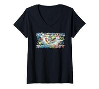 Mujer I Don't Struggle with Autism I'm Very Good Autism Awareness Camiseta Cuello V