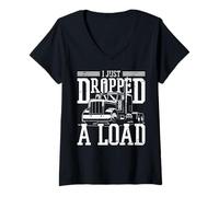 Mujer I Just Dropped A Load Camiseta Cuello V