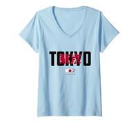 Mujer I Love Tokyo, Tokio Japan Loves me, Tokyo Fashion Graphic Camiseta Cuello V