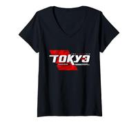 Mujer I Love Tokyo, Wonderful Tokyo Japan Graphic Cool Design Camiseta Cuello V