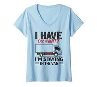 Mujer I’m Staying In The Van Funny Phasmophobia Gamer Men Women Camiseta Cuello V