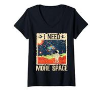 Mujer I Need More Space for a Astronaut Camiseta Cuello V
