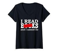 Mujer I Read Banned Books I Cannot Lie I Like My Books Banned Book Camiseta Cuello V