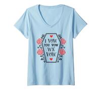 Mujer I Vow You Vow We Vow Dark Romance Smutty Book Smut Reader Camiseta Cuello V