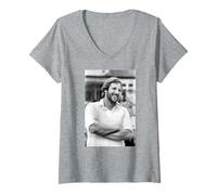 Mujer Ian Botham Inglaterra Vs West Indies Cricket 1980 Camiseta Cuello V