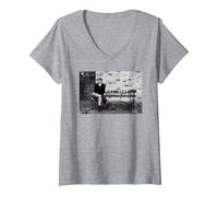 Mujer Ian Dury De Los Blockheads La Risa Era Martyn Goddard Camiseta Cuello V