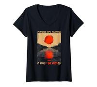 Mujer If Patience Had a Soundtrack it Would be Ripples Camiseta Cuello V