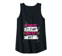 Mujer If You'Re Clean You'Re out Muddy Race Barro Mud Run Camiseta sin Mangas