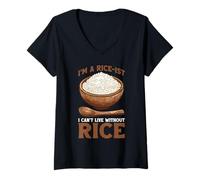 Mujer I'm A Rice-ist I Can't Live Without Rice - Camiseta Cuello V