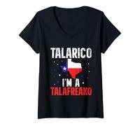 Mujer I'm A Talafreako James Talarico 2026 Texas Senate Supporter Camiseta Cuello V
