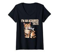 Mujer I'm An Acquired Taste Sabor de Personalidad audaz - Camiseta Cuello V