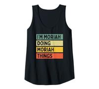 Mujer I'm Moriah Doing Moriah Things - Cita Personalizada Divertida Camiseta sin Mangas