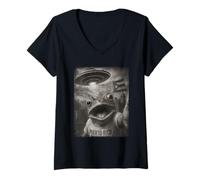 Mujer I'm Not Old I'm Classic Car Graphic Mens Womens Halloween Camiseta Cuello V