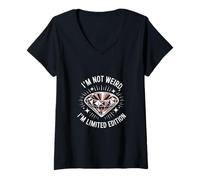 Mujer I'm Not Weird, I'm Limited Edition, Vacaciones Camiseta Cuello V