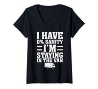 Mujer I'm Staying In Tha Van Phasmophobia Funny Gamer Men Camiseta Cuello V