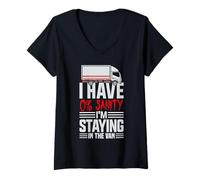 Mujer I'm Staying In Tha Van Phasmophobia Funny Gamer Women Men Camiseta Cuello V