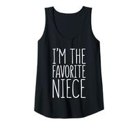 Mujer I'm The Favorite Niece - Camisa para Mujer y niña Favorita Camiseta sin Mangas