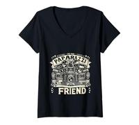 Mujer I'm The Paparazzi Friend Recuerdos de la Amistad |- Camiseta Cuello V