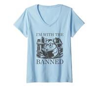 Mujer I'm With The Banned Camiseta Cuello V