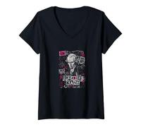 Mujer Immanuel Kant Lógica de la Filosofía de la Iluminación Camiseta Cuello V