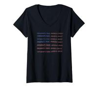 Mujer Immigrants Make America Great Statement Design - Variedad Camiseta Cuello V
