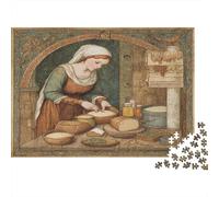 Mujer in Medieval Costume 1000 Piezas Rompecabezas para Adultos para Amantes O Amigos Imposable 1000pcs (75x50cm)