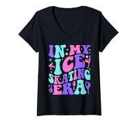 Mujer In My Ice Skating Era Camiseta Cuello V