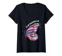 Mujer In My Reading Era Sign Books Lovers Bookish Merch Book Theme Camiseta Cuello V