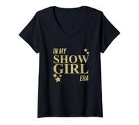 Mujer in My Show Girl Era Women Girls Camiseta Cuello V