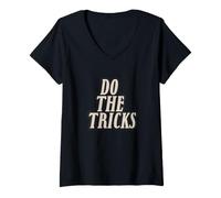 Mujer Increíble Disfraz de discurso de Do The Tricks Camiseta Cuello V