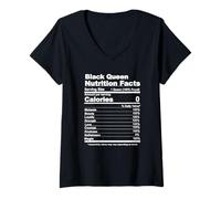 Mujer Información nutricional de Black Queen Camiseta Cuello V