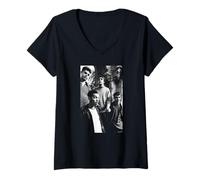 Mujer Inglés Alt Rock Band Shed Seven por Andy Willsher Camiseta Cuello V