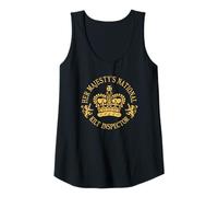 Mujer Inspector Nacional de Kilt de Su Majestad Camiseta sin Mangas